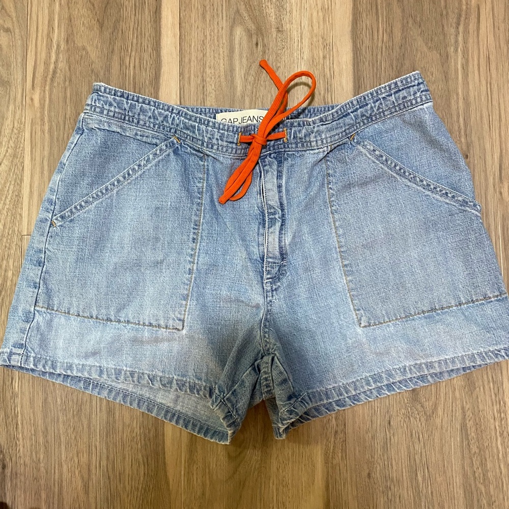 Gap Drawstring Denim Shorts SZ 12